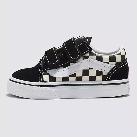 Toddler Old Skool V Primary Check Shoe Size 6 - Picture 2 of 5